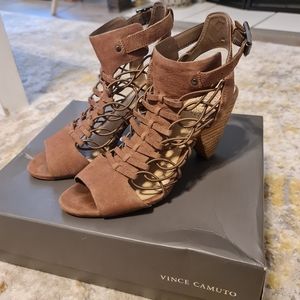 Vince Camuto, size 7, brown/taupe